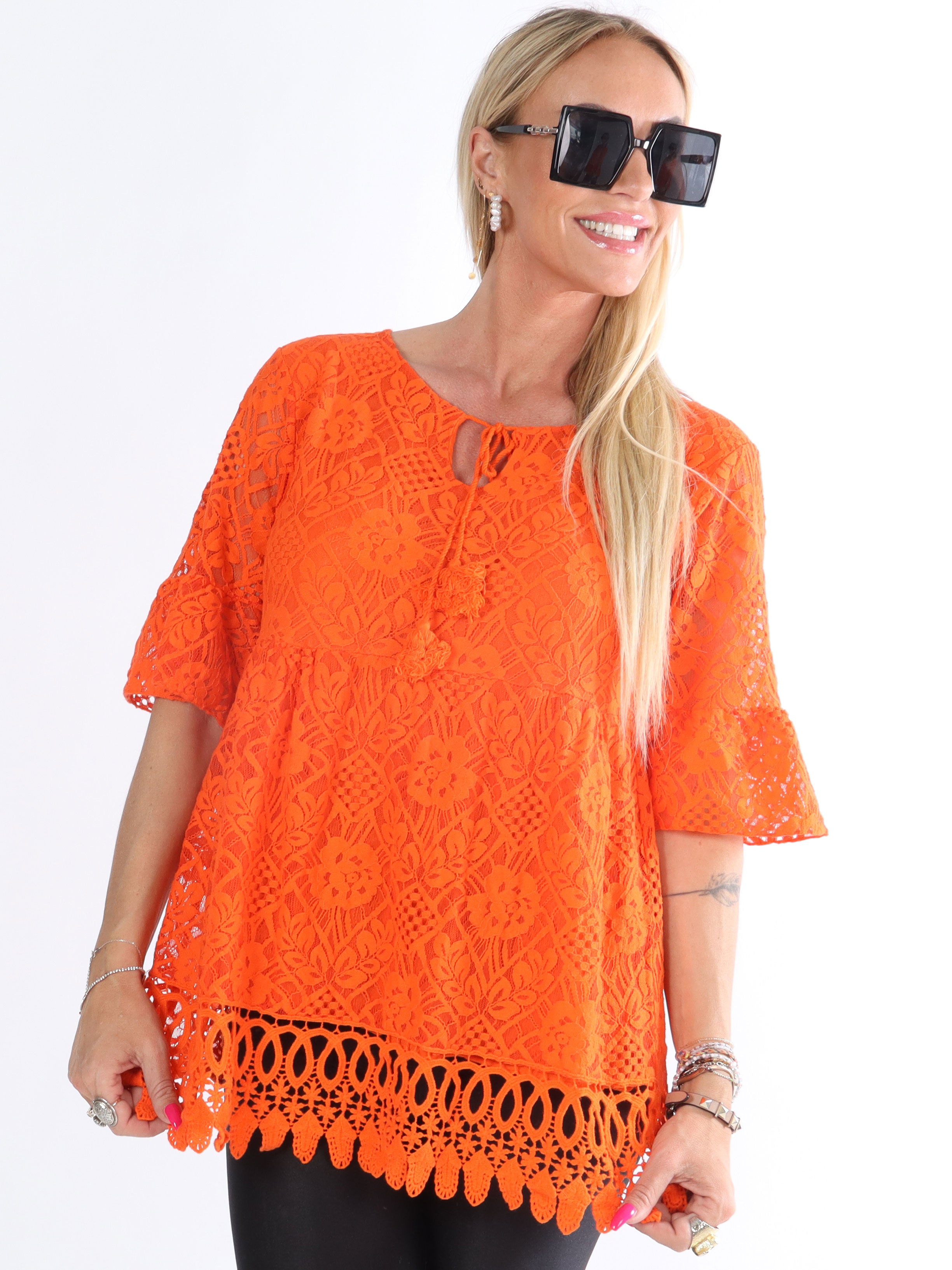 Janine - Tunika i helblonde